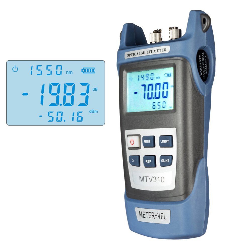 5km DC9V/1000mA 70 +10 dBm Portable Optical Multimeter SC/ FC/ ST