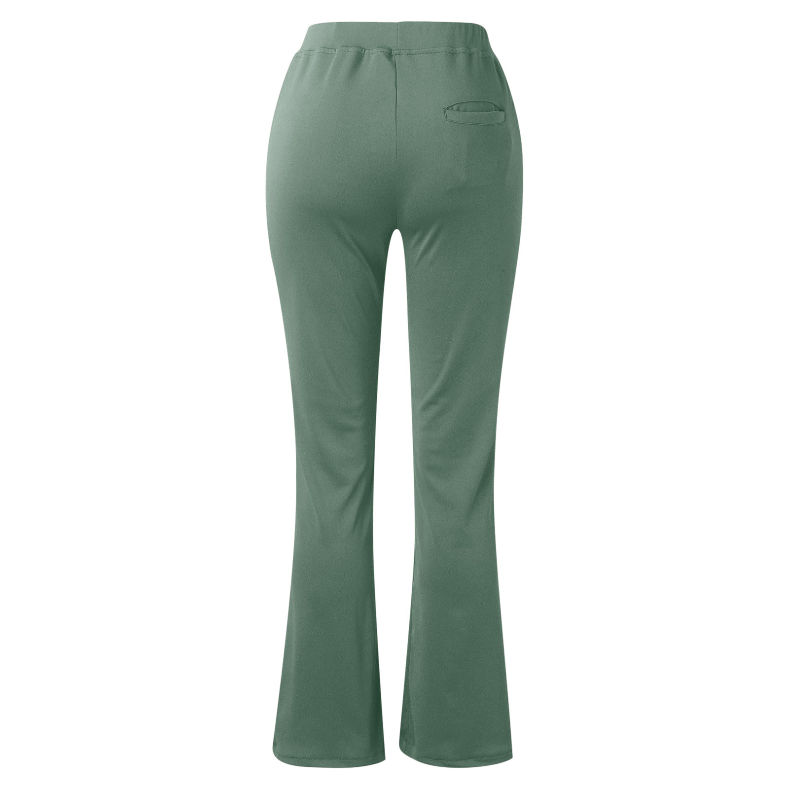 Women's Dress Pants High Rise Flare Pants Pull On Stretchy Work Pants ...