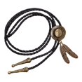 thumbnail image 1 of Retro Bolo Tie Colgante Vaquero Bisutería Camisa Cadena Hombres Clásico Regalo para Fiesta Aniversarios de boda Hugo Corbata de bolo, 1 of 9