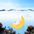 thumbnail image 7 of Jiibva Floating Fish Tank Decoration Moon Animal Aquarium Decoration Cute Betta Fish Toys Fish Tank Landscape Accessories, 7 of 7