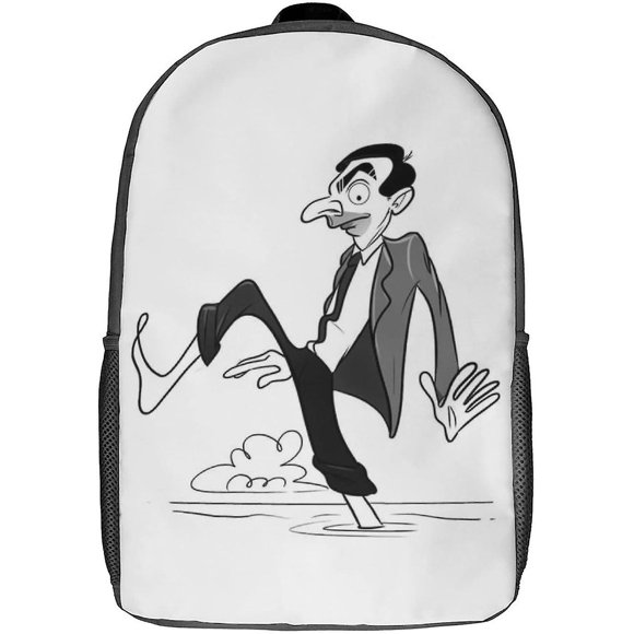 Kids School Backpack 3D Printed Mr Bean Backpack Anime Characters Rucksack Sports Backpacks For Boys And Girls Fashion Knapsack