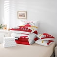 thumbnail image 6 of Castle Fairy Football Gamer Bedding Comforter Set,Sport Queen Bedding Sets, 6 of 8