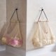 thumbnail image 4 of Bolsa colgante para frutas y verduras de cocina, organizador para colgar en la pared, bolsa de almacenamiento multifuncional para jengibre y ajo, bolsa de malla reutilizable, 4 of 5