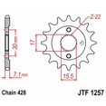 thumbnail image 2 of JT Sprockets JTF1257.14 14T Steel Front Sprocket, 2 of 2