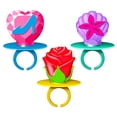 thumbnail image 4 of Flix Candy Valentines Day Disney Princess Lollipop Rings Classroom Party Favors - 18 Count Box, 4 of 7