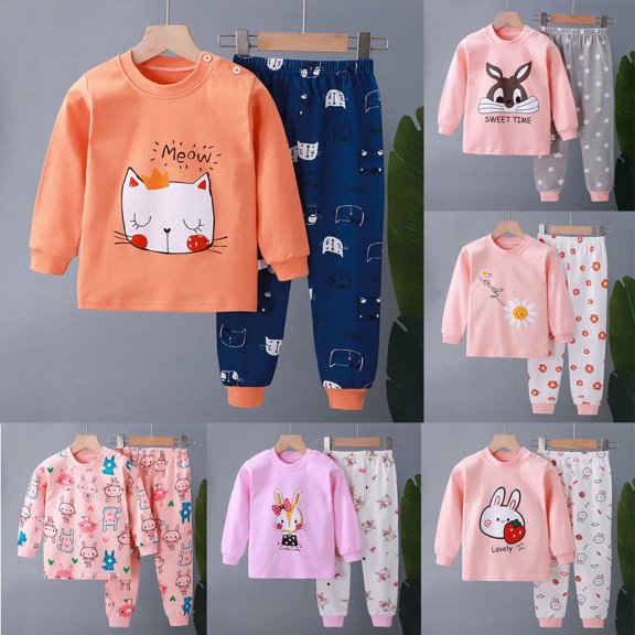 3-4 Years Toddler Baby Girl Clothes Girl Outfits Shirt Pants Cute Infant Outfit Set Baby Girl Fall Winter Clothes For 12-24 Months 2t 3t 4t 5t 6t 7t 8t 9t