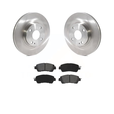 Transit Auto Front Disc Brake Rotors and Semi-Metallic Pads Kit for Car Toyota Yaris iA Scion K8S-102769
