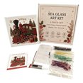 thumbnail image 3 of Stained Glass Art Kit with Pre-Cut Sea Glass Pieces and Adhesive Glue, Beginner-Friendly Christmas Craft Kit for Family Creative Bonding and Holiday Home Decoration, 3 of 7