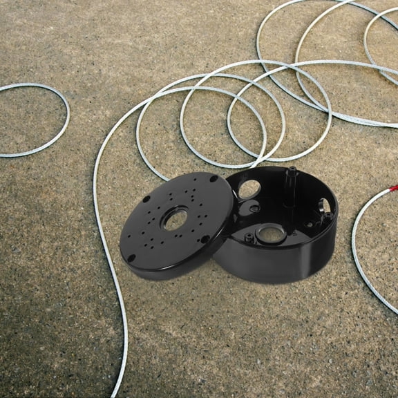 CIMAXIC Outdoor Cord Cover Black Plastic Weatherproof for Extension Cord and Cable Management