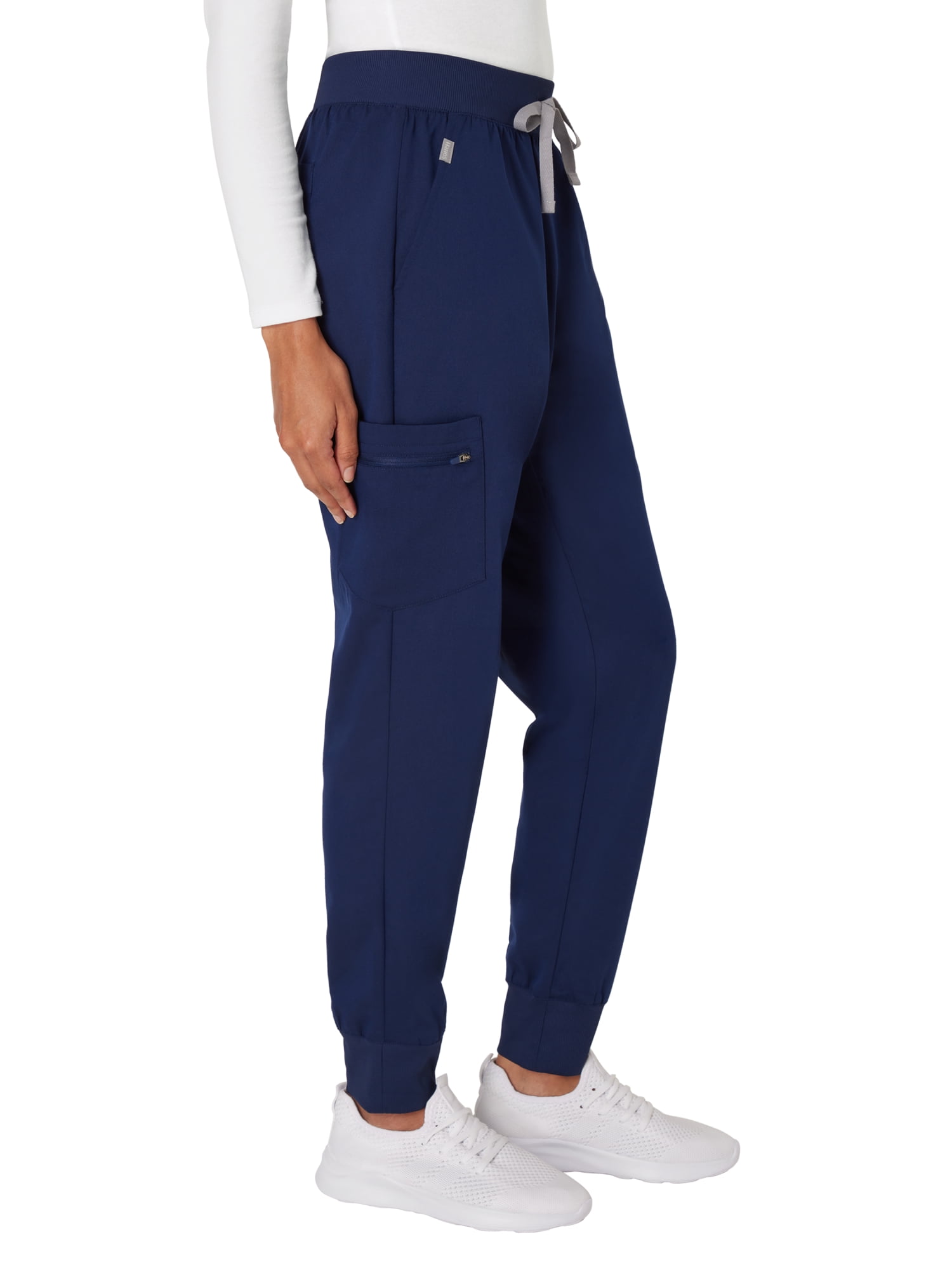 Hanes Women's Scrubs Drawstring Jogger Scrub Pants, Premium, Pockets, Sizes XS - 3XL