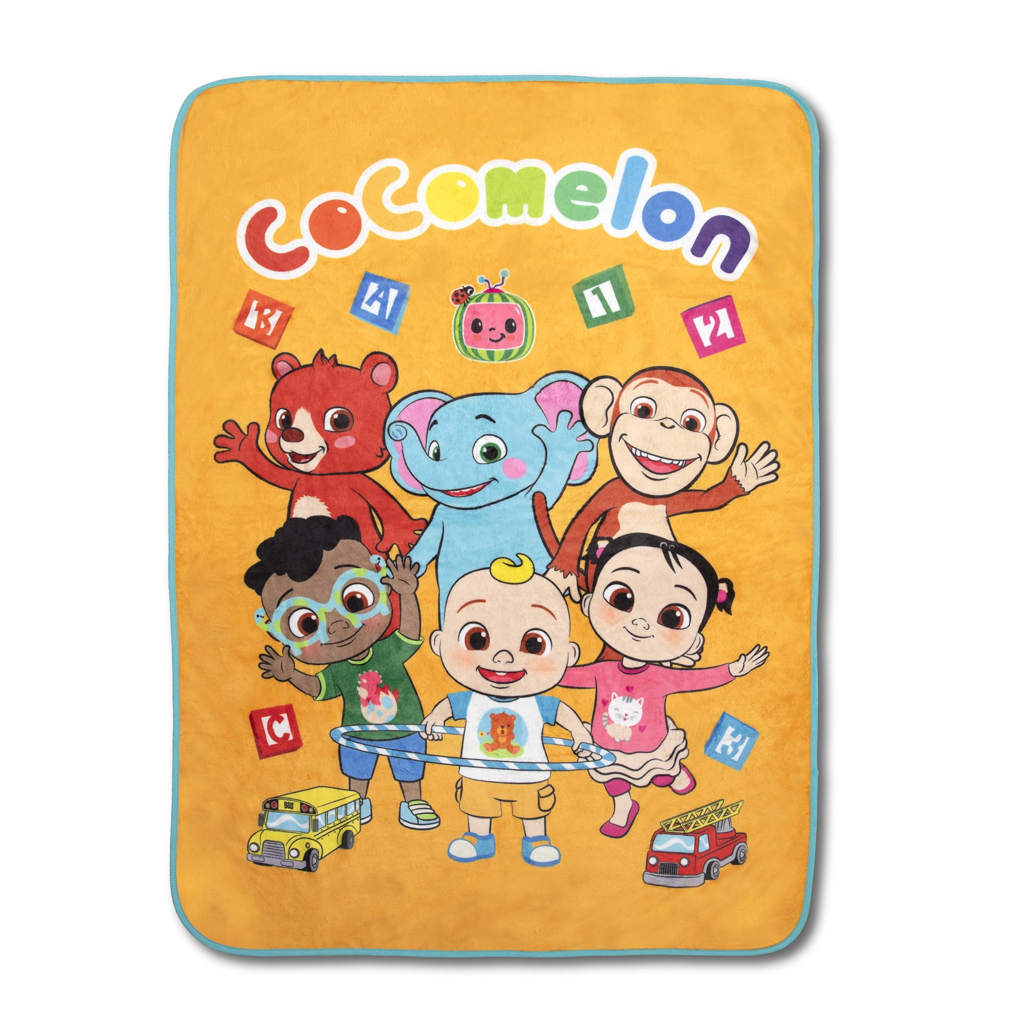 CoComelon 'Friends Forever' Plush Blanket