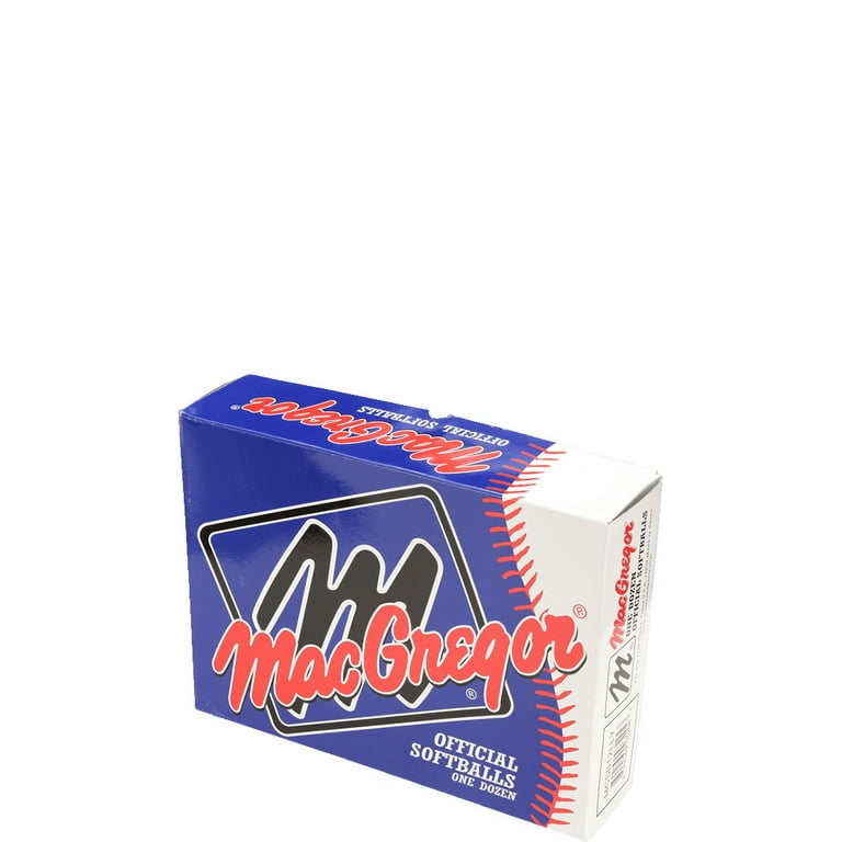 MacGregor・マグレガー★ソフトボール・1ダース(12個)イエロー☆彡 12 pack) MacGregor 12