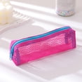 thumbnail image 1 of Estuche de Malla con Cremallera – Bolsa Portátil para Guardar Artículos de Papelería para Niños y Niñas – Organiza Bolígrafos, Lápices y Pinceles – Úsalo Como Estuche para Lápices o Bolsa Multiusos p, 1 of 7