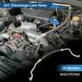 thumbnail image 2 of Manguera de Refrigerante de A/C para Honda Fit 2009-2013 Línea de Manguera de Presión de Aire Acondicionado No. 80311TFCH01 Caucho Hierro, 2 of 6
