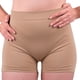 thumbnail image 1 of Short Deportivo Mujer Licra No Se Transparenta, Biker Ajustado, Cintura Elástica, Efecto Moldeador, Gym y Uso Diario, Color Beige, 1 of 5