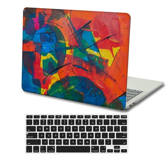 KSK KAISHEK Hard Shell Only for MacBook Pro 16 inchs 2020 - 2019 A2141 + Black Keyboard Cover, Painting A 0710