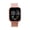 Light Pink, variant on Sporty Watch Square Dial Watch Earth Design Sport Watch Square Dial Touch Screen Big Number LED Digital Watch Silicone Wristband