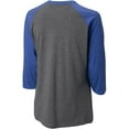 thumbnail image 3 of Evoshield Women's 3/4 Sleeve Fastpitch Softball Shirt Grey/Royal Xl, 3 of 4