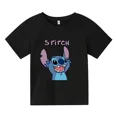 thumbnail image 3 of Nueva camiseta de algodón de Lilo & Stitch para niños, camisetas de manga corta de verano a la moda con dibujos animados para niños y niñas, 3 of 5