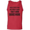 thumbnail image 1 of When Life Shuts A Door. . Open It Adult Tank Top, 1 of 2