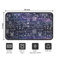 thumbnail image 5 of Math Equations Biology Molecules Green Pattern Door Rugs,Washable Non Slip Door Mats Indoor,Decorative Door Mats,Entry Mat Indoor for Entrance,Bedroom,Kitchen,Bathroom,30"x17", 5 of 6