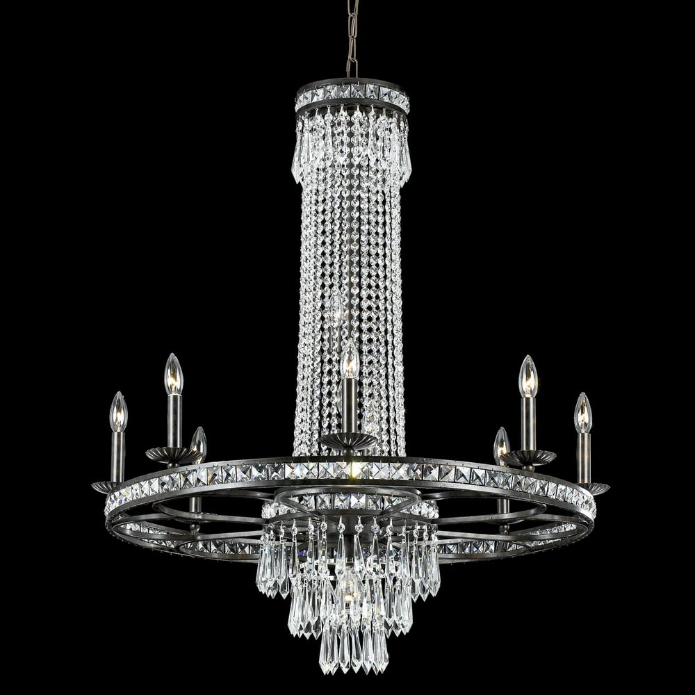 Crystorama Mercer Chandelier - 36W in. English Bronze - Walmart.com