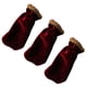 thumbnail image 2 of Funda protectora de terciopelo suave para pedal de sostenido de piano, 3 piezas, a prueba de polvo rojo, 2 of 8