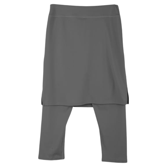 Yoga Pants Women Modest Skirt With Leggings Attached Workout Knee Length Swim Pants With 2 Workout Clothes for Women