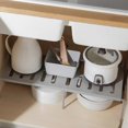 thumbnail image 3 of Expandable Stackable Kitchen Cabinet Storage Shelf, Countertop Shelf, Kitchen Cupboard Organizer for Dish Seasoning, 3 of 4
