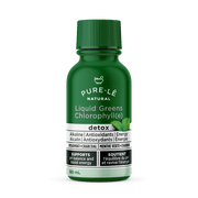 Pure-le Natural Liquid Greens Activated Charcoal Mint Chlorophyll (6 X 60ml) Balance pH, Energize, Detox & Cleanse without calories! Ultra Premium Supplement - No Fillers or Binders, No Artificial Ingredients