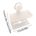 thumbnail image 3 of Toilet Suction Cup Toilet Paper Box Wall Mounted Roll Paper Rack Without Punching Toilet Tissue Box, 3 of 6