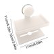 thumbnail image 3 of Portarrollos de papel higiénico con ventosa para baño, montaje en pared sin taladrar, diseño compacto para dispensar un solo rollo con construcción de aleación y fácil limpieza., 3 of 6