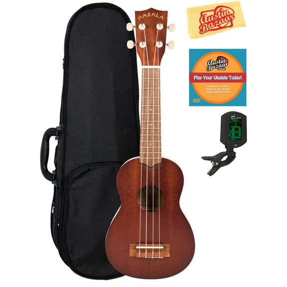 Kala MK-S Makala Soprano Ukulele w/ Hard Case