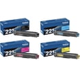 thumbnail image 1 of Set de cartuchos de tóner Brother TN221BK/C/M/Y para HL-3140CW/3170CDW, 1 of 5