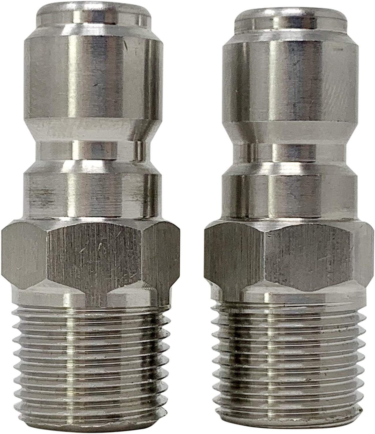 Stainless Steel 1/2 NPT Size Female Quick Connect Nipple Plug Coupler Connection 