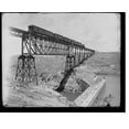 thumbnail image 2 of Historic Framed Print, Bridge near Encarnacion, Mexico, 17-7/8" x 21-7/8", 2 of 9