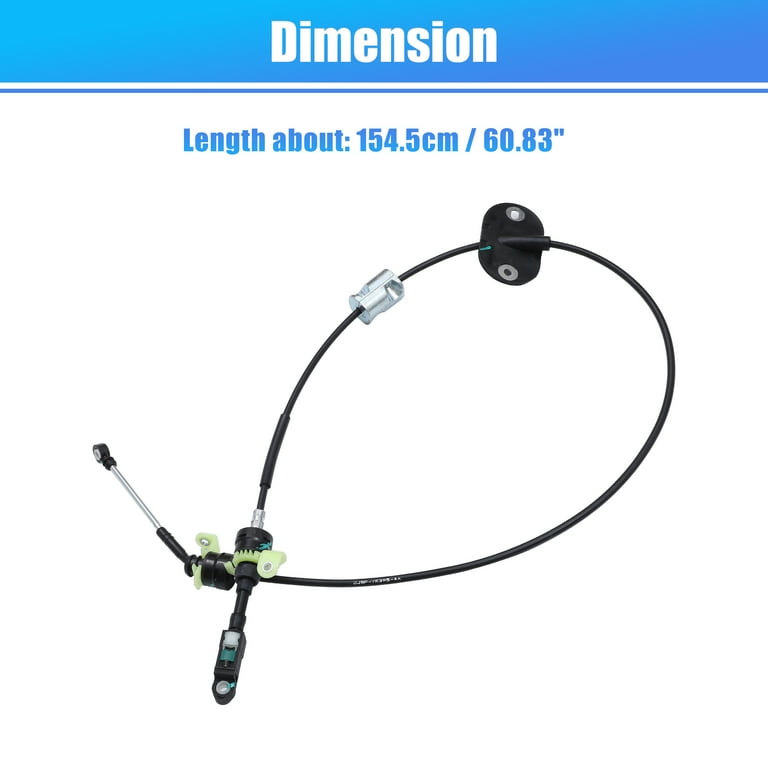 Unique Bargains Auto Gear Shift Cable Transmission Shifter Cable