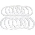 thumbnail image 1 of County Line Kitchen - Reusable Silicone Seals for Ball Plastic Mason Jar Lids - Wide Mouth, 12 Pack, 1 of 6