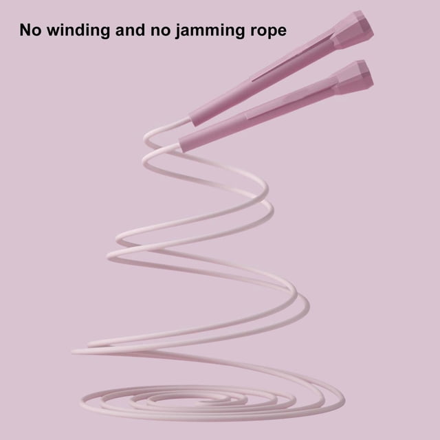 LJNYFDC Workout Jump Rope Skipping Rope Length Adjustable Ergonomic Handle Lightweight Comfortable Grip Weight Loss for Indoor and Outdoor Kids