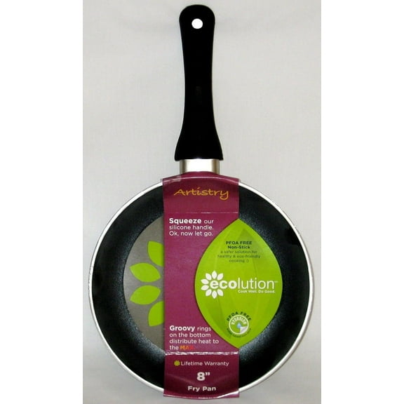 Ecolution Artistry 8 in Non-Stick Silicone Frying Pan