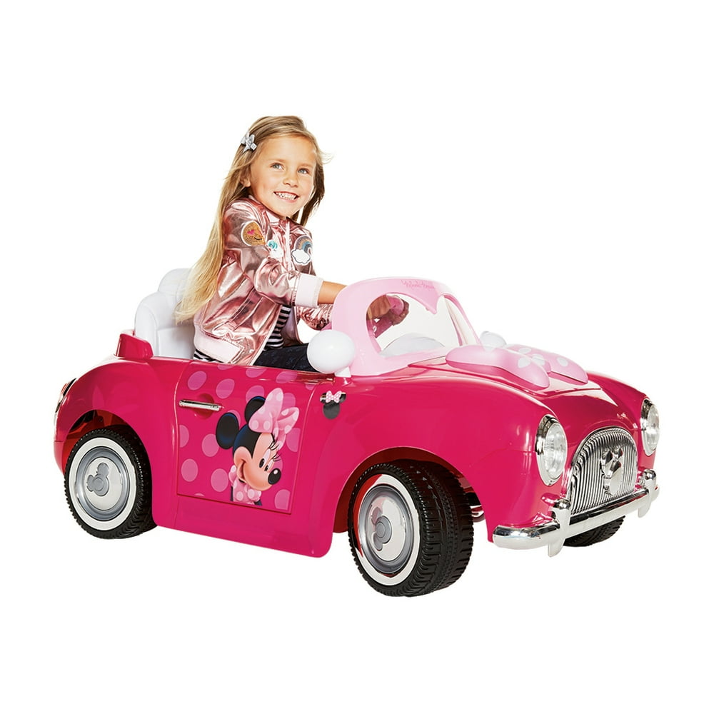 minnie mouse v6 car