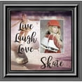 thumbnail image 5 of Figure Skating Picture Frame, Ice Dancer or Skater Decor Wall Art, 10X10 6362, 5 of 6