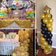 thumbnail image 5 of 100 globos de látex con perlas doradas, globos metálicos de helio para bodas, fiestas de cumpleaños, 5 of 8