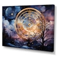 thumbnail image 2 of Designart "Starry Oracle Space Asteroids II" Astrology Wall Art Print, 2 of 5
