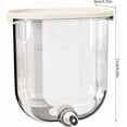 thumbnail image 3 of Bebedero automático para pájaros, conejos, hámsteres y mascotas pequeñas. Dispensador de agua por gravedad de 330 ml para jaulas de mascotas. Botella colgante sin derrames con tapa de llenado, 3 of 5