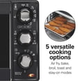 thumbnail image 4 of Hamilton Beach Sure-Crisp Air Fryer Toaster Oven with 4 Slice Capacity, Fits 9" Pizza, Black, 4 of 9