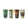 thumbnail image 2 of Official Licensed Rick and Morty Multicolored  Set of 4 Adult Swim Tumbler Glass, 16 oz, 2 of 5