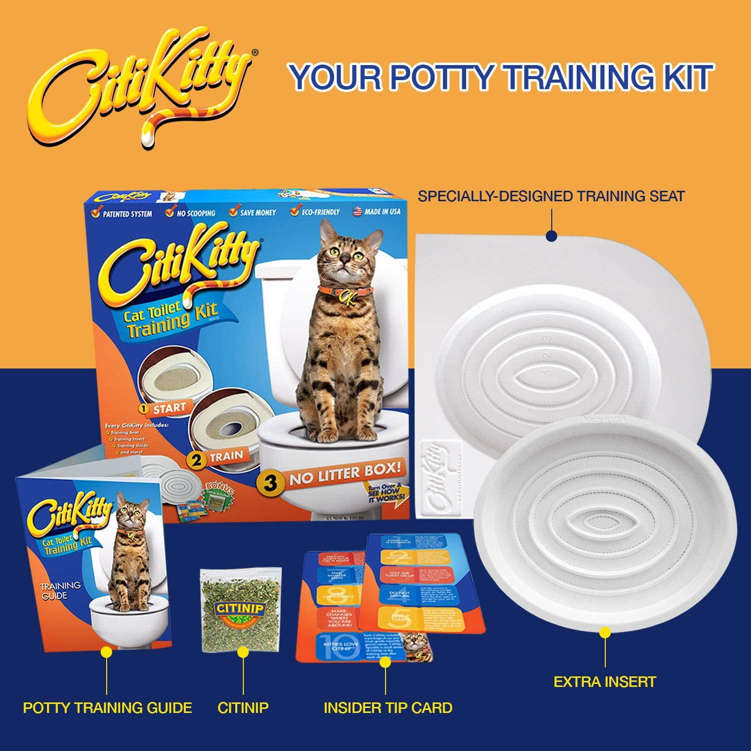 CitiKitty Cat Toilet Training Kit (One Pack) - Walmart.ca