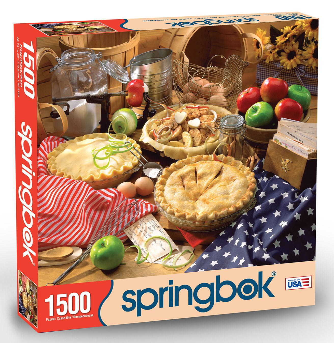 Springbok's 1500 Piece Jigsaw Puzzle Apple Pie