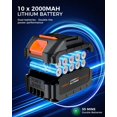 thumbnail image 3 of Aspirador de coche MBNGF X9 ULTRA portátil inalámbrico 35000PA, 3 of 7